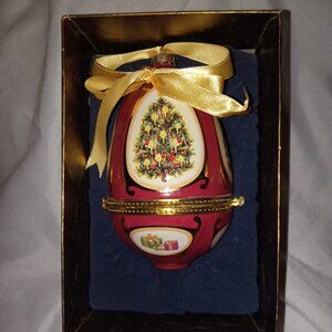 Valerie Parr Hill Musical Egg Ornament